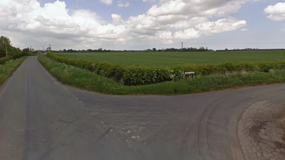 The junction of Frodingham Road and Cross Road