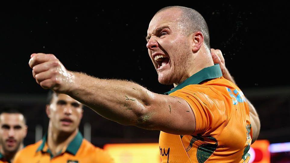 Dylan Pietsch celebrates 