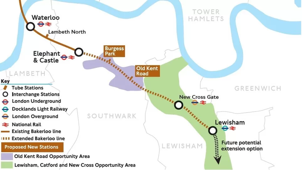 Bakerloo line extension plans