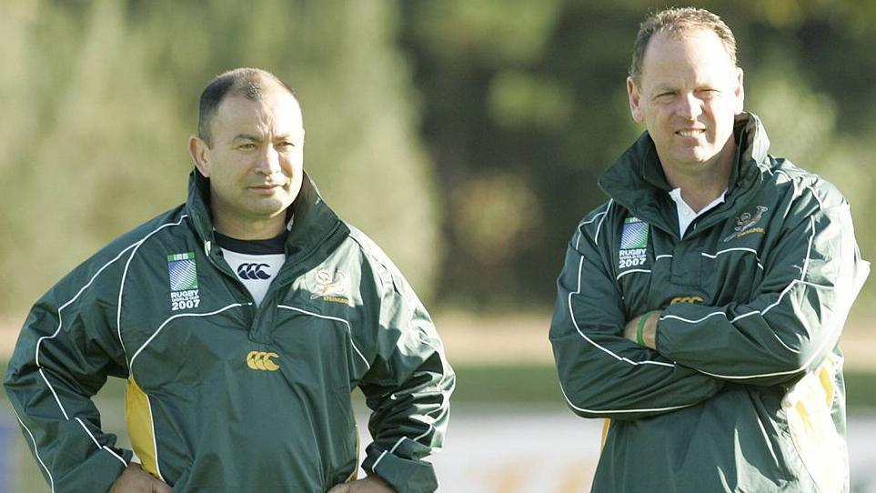 Eddie Jones and Jake White