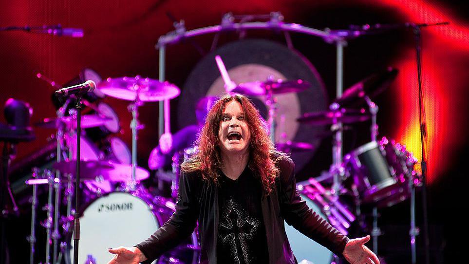 Ozzy on stage at Download