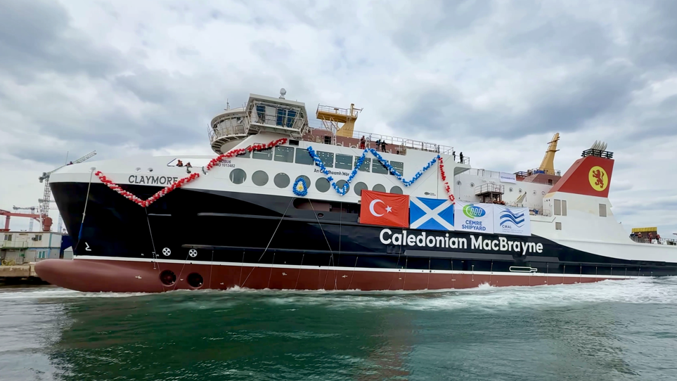 An MV Claymore san uisge