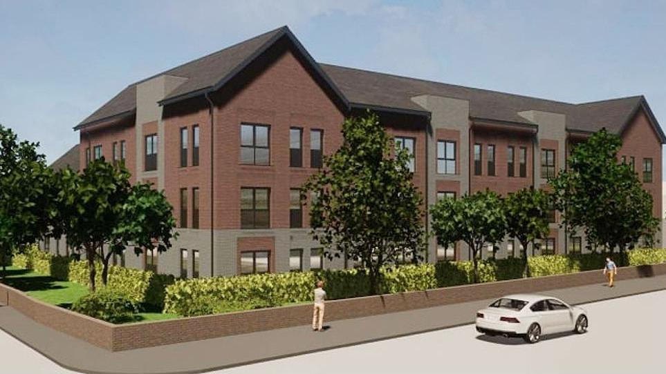 Artist’s impressions of the proposed new sheltered housing