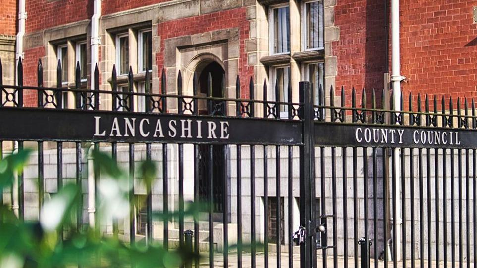 Lancashire County Council gates