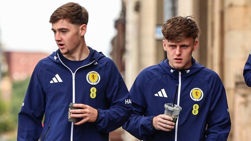 Scotland wingers Findlay Curtis and Ben Gannon-Doak