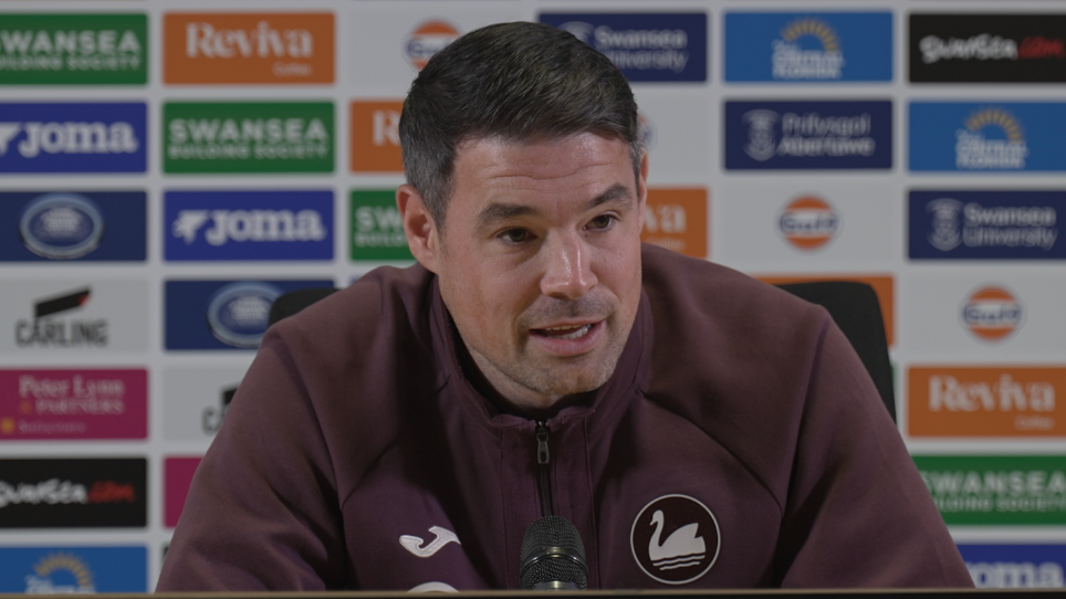 Darren O'Dea speaks to the media