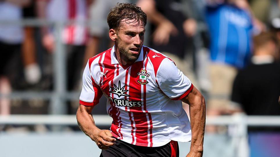 Charlie Taylor in action for Southampton