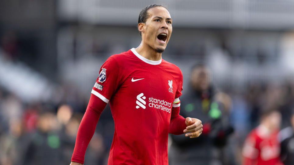 Liverpool captain Virgil van Dijk