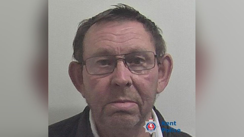 A police mugshot of child rapist Michael Link