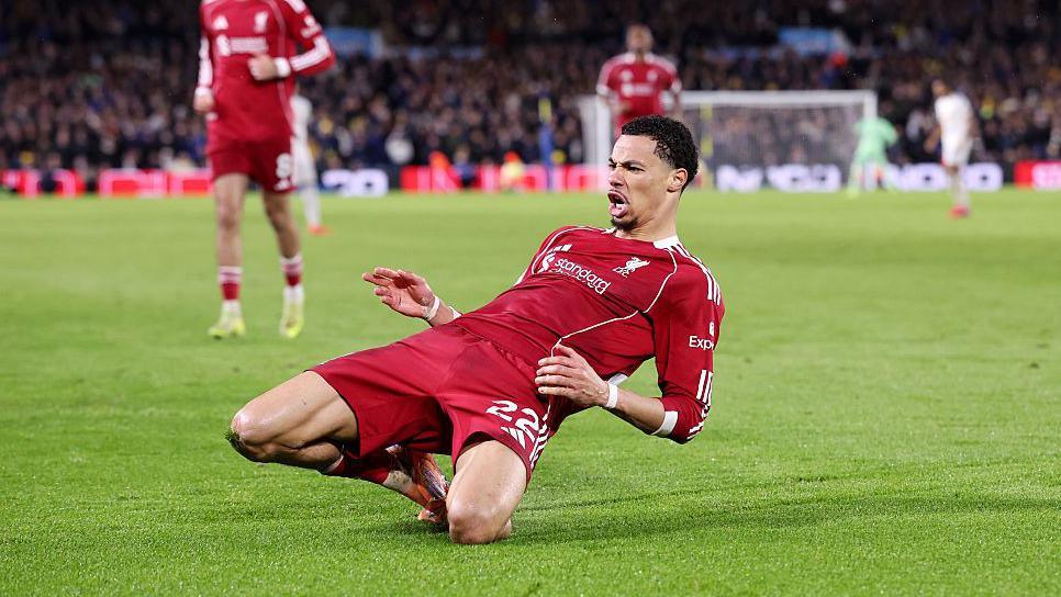 Hugo Ekitike scored twice, but Liverpool were pegged back at Elland Road