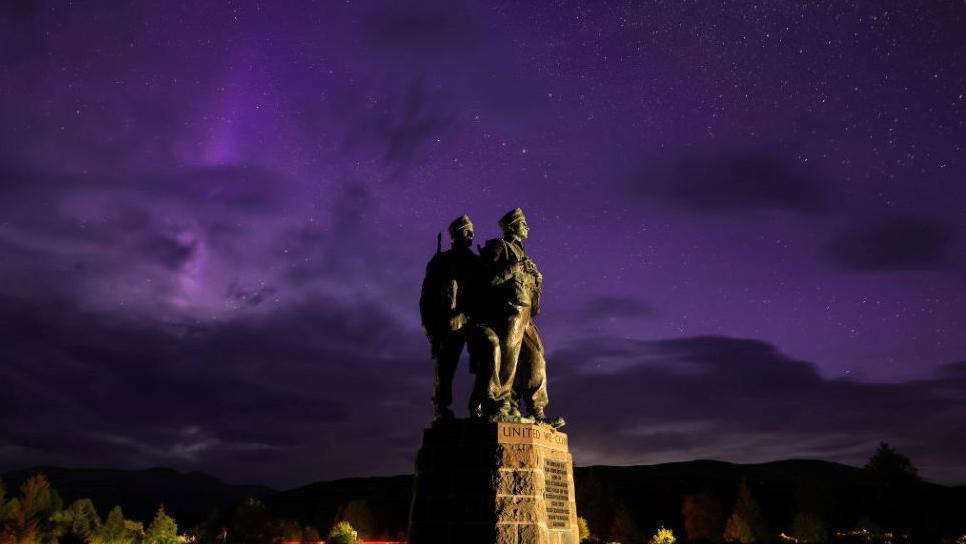 Memorial and aurora