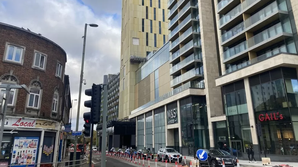 Victoria Square in Woking