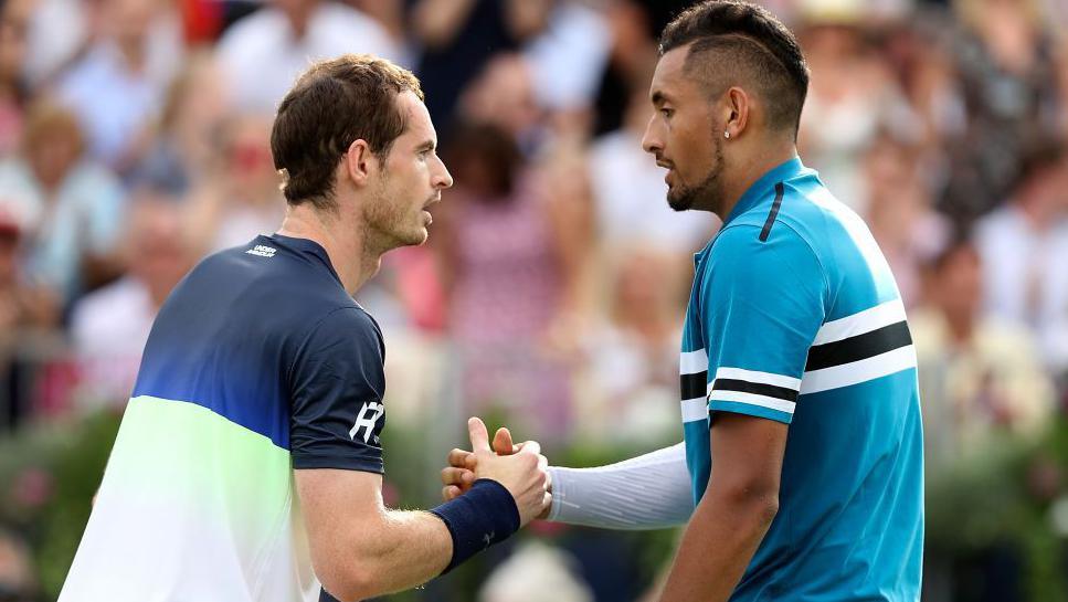 Andy Murray and Nick Kyrgios