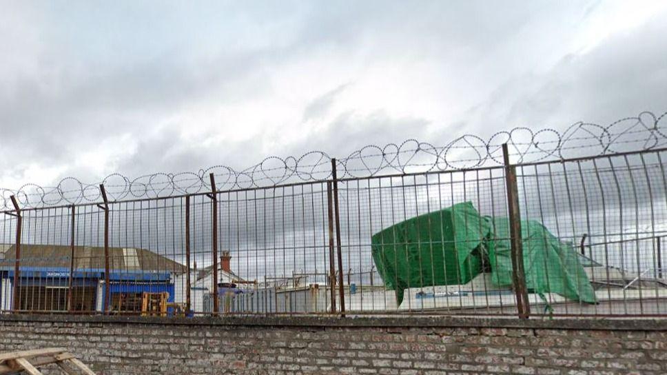 View of the Queen Street yard from Google street view