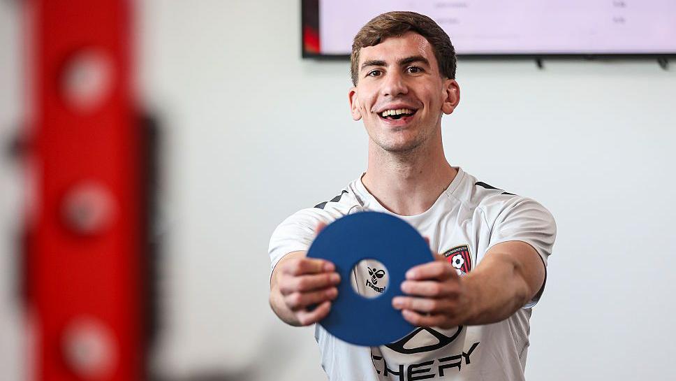 Veljko Milosavljević of Bournemouth during pre-season