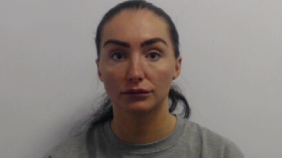 A police mugshot of Stephanie Heaps