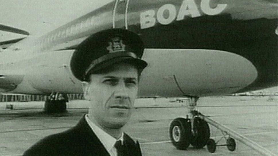 Norman Tebbit as a BOAC pilot
