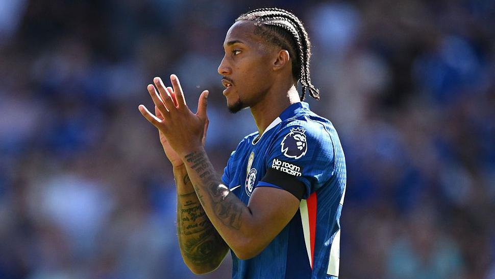 Joao Pedro in action for Chelsea against Crystal Palace