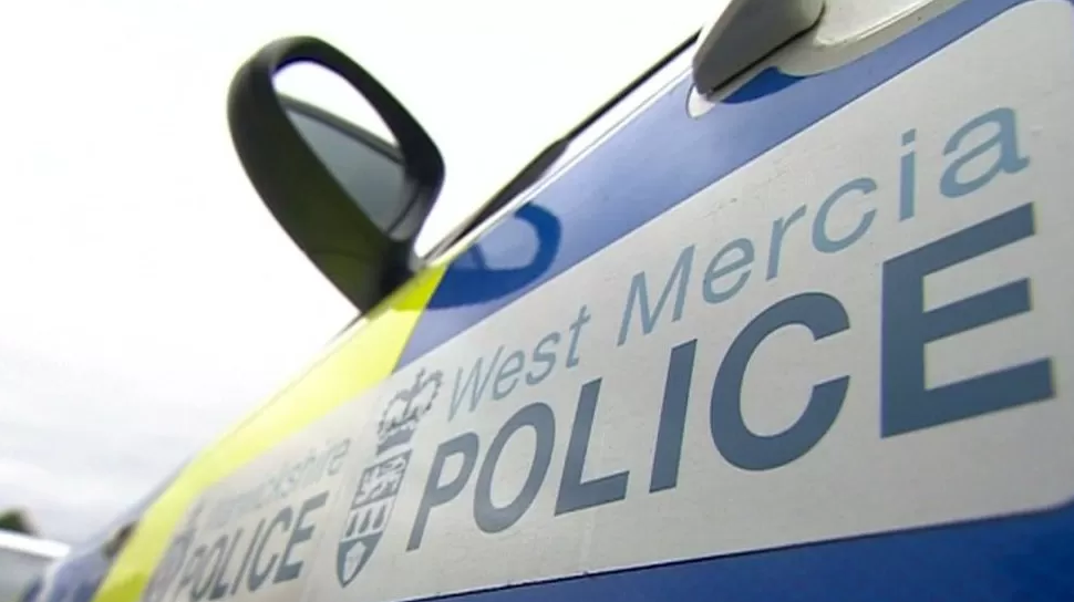 West Mercia Police car