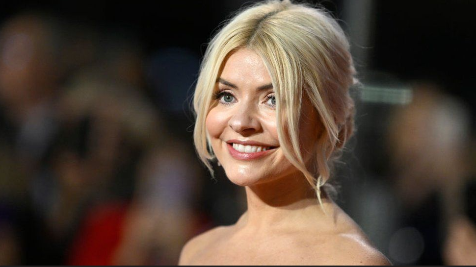 TV presenter Holly Willoughby smiling