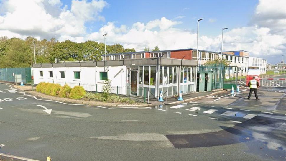 External view of the UK National Nuclear Laboratory on the Springfields complex in Salwick, Preston