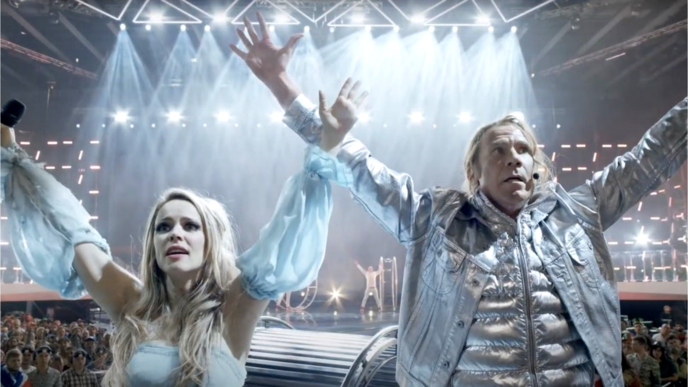 Will Ferrell and Rachel McAdams in Eurovision: The Story of Fire Saga