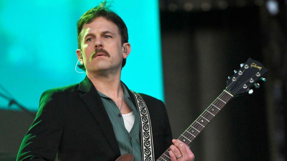 Caleb Followill of Kings of Leon performs during Extra Innings Festival 2025