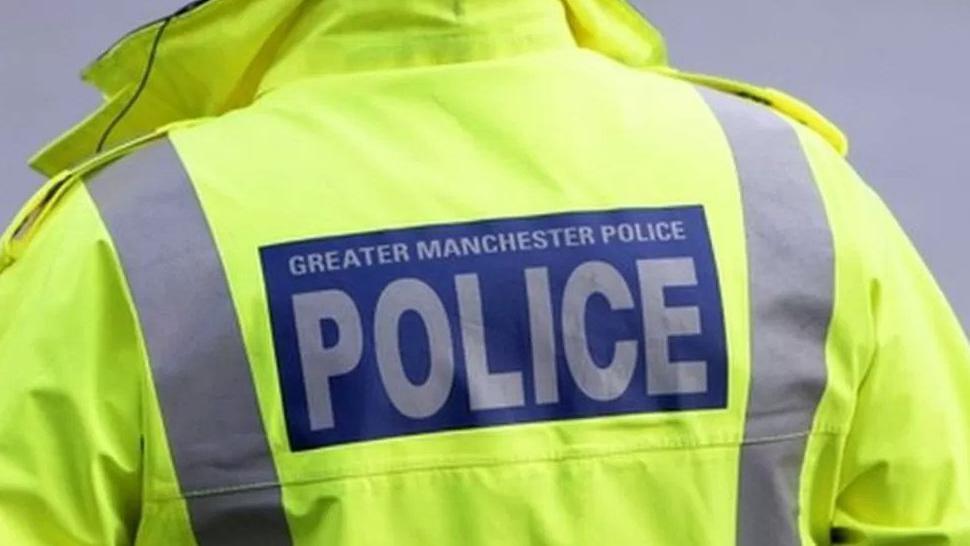 Generic image of the close up of the back of a jacket worm by a police officer from Greater Manchester Police