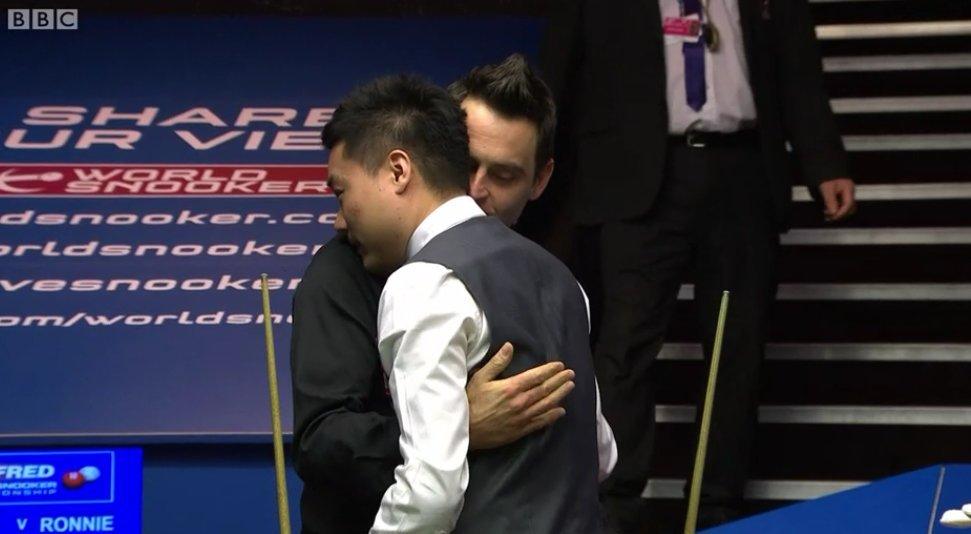 Ronnie O'Sullivan and Ding Junhui