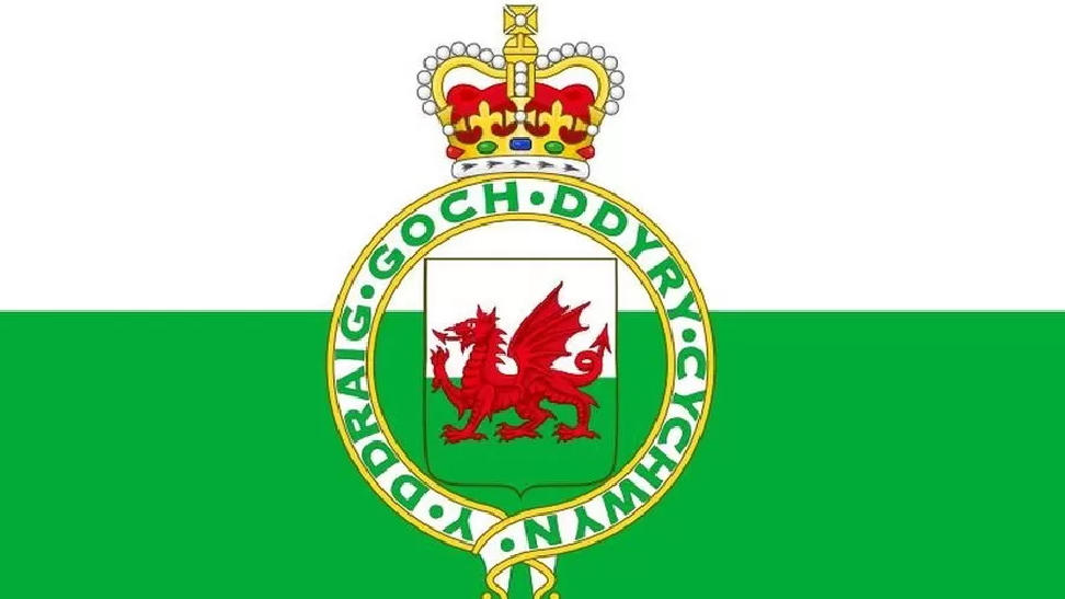 The 1953 Welsh flag