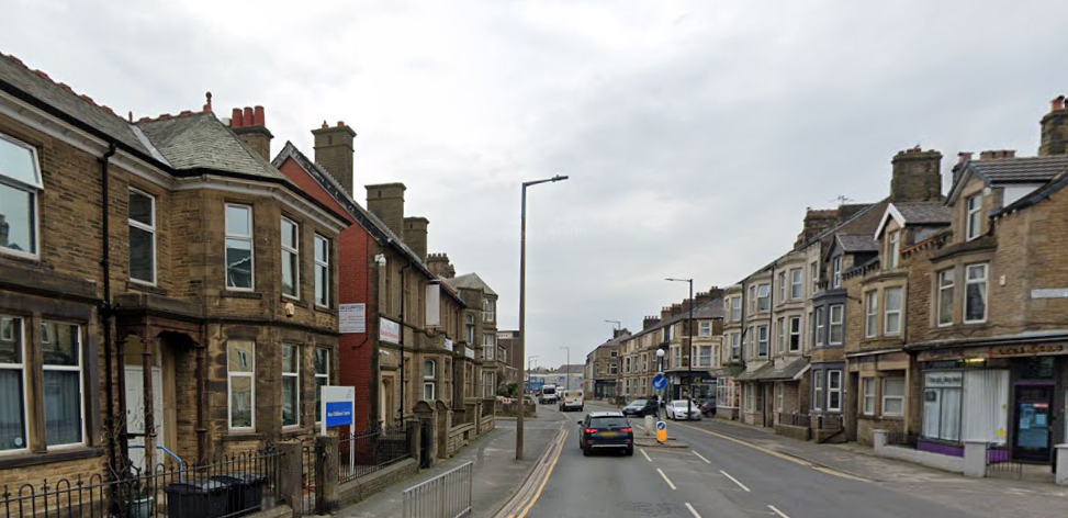 Euston Road in Morecambe