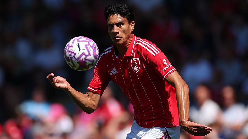 Marko Stamenic at Nottingham Forest during pre-season