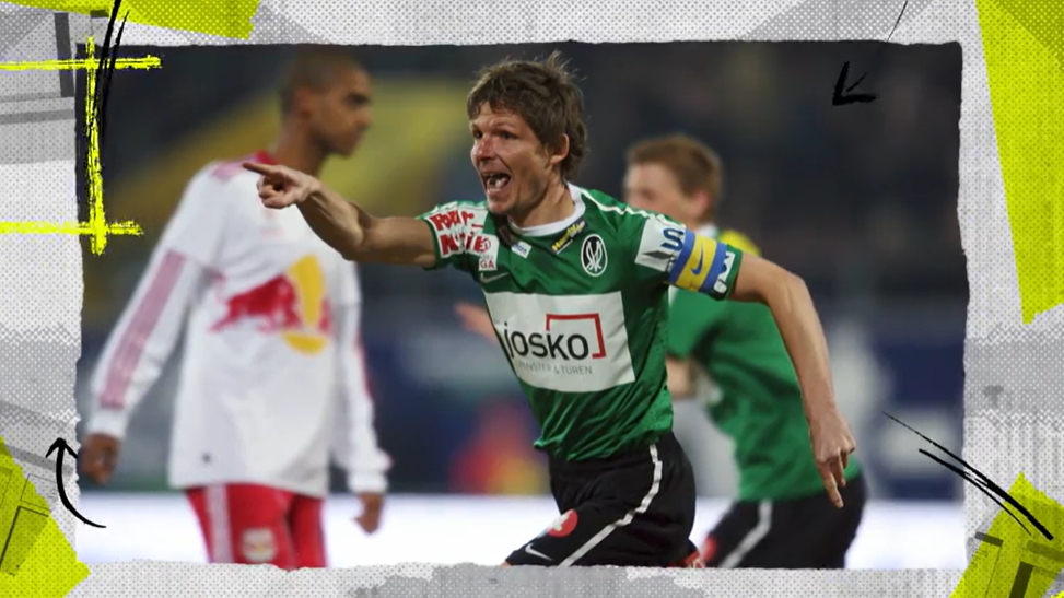 Oliver Glasner in action as a player