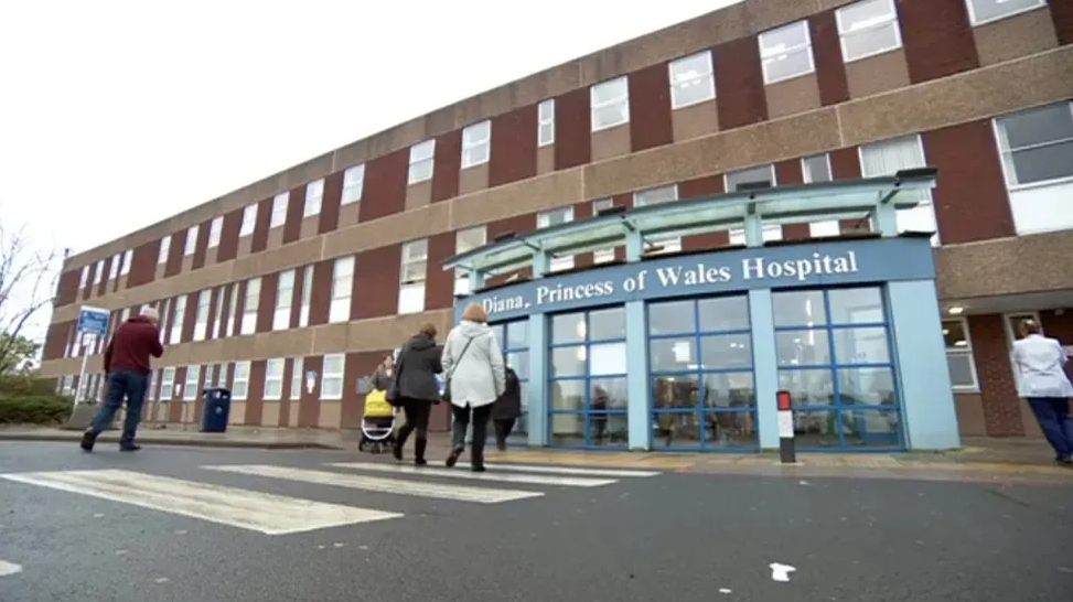 Diana, Princess of Wales Hospital in Grimsby