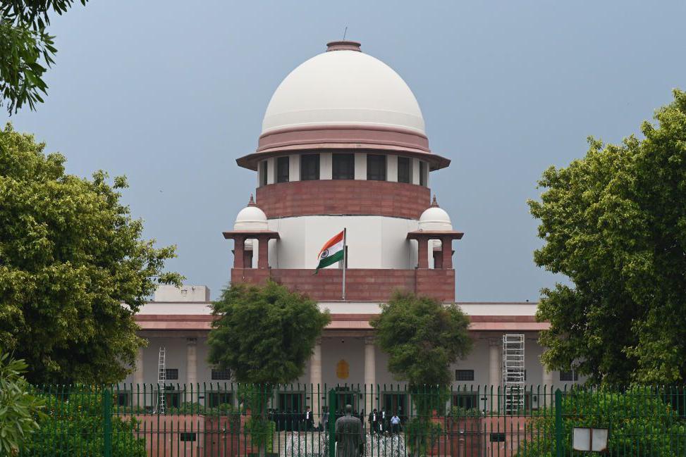 India's Supreme Court building in Delhi. 