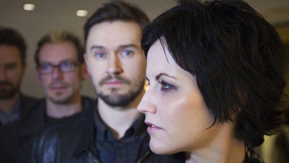 Delores O'Riordan and The Cranberries