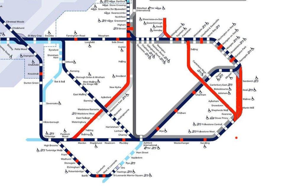 Southeastern station closures on 1 March