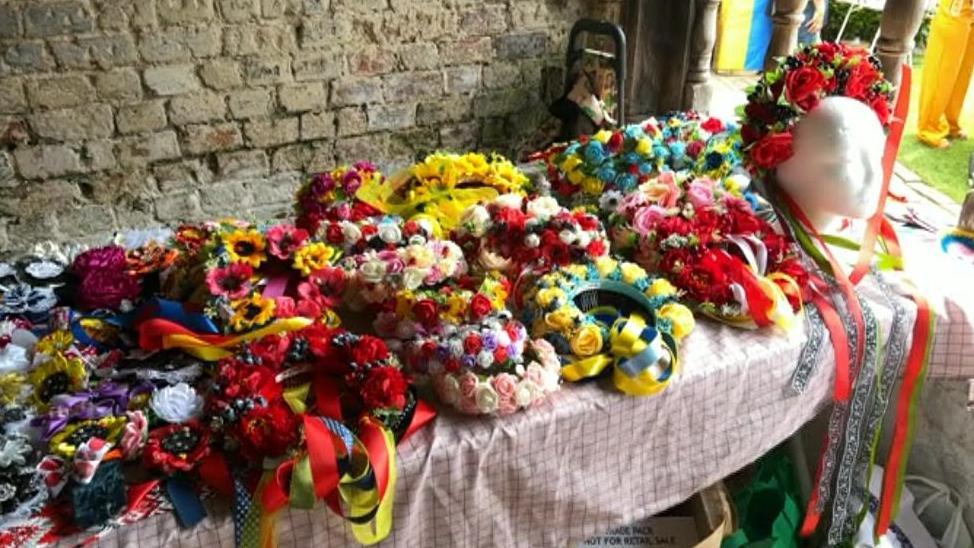 Crafts at the festival held in Bexhill