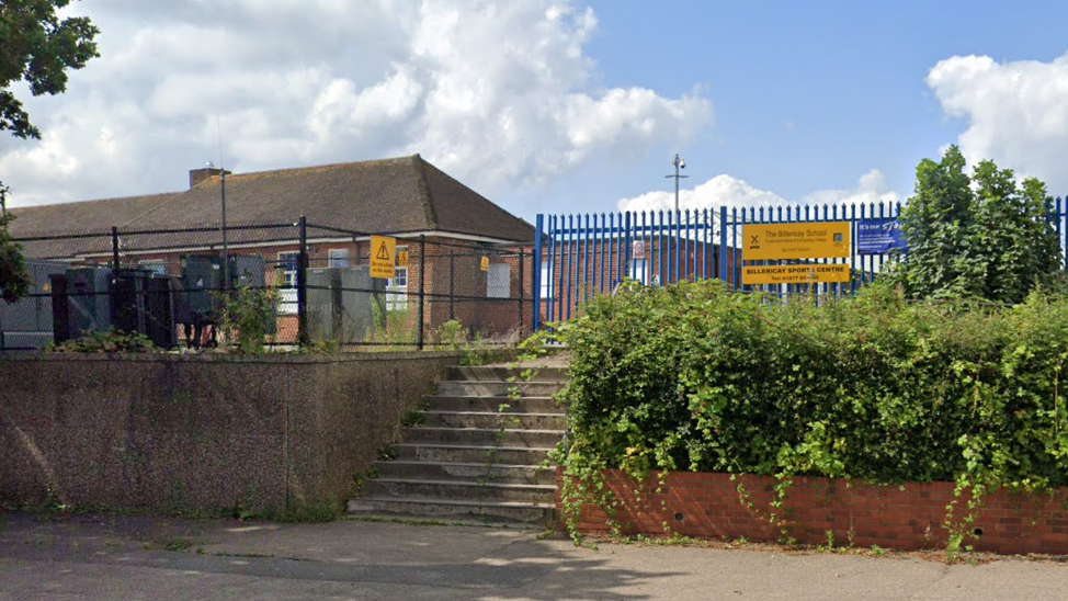 The entrance to The Billericay School