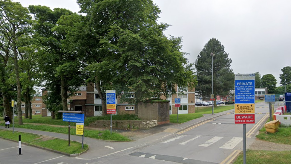 Airedale Hospital Google Maps screenshot