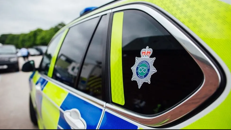 Staffordshire Police car