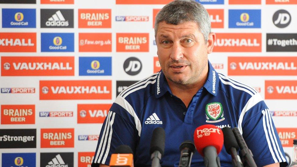 Wales coach Osian Roberts