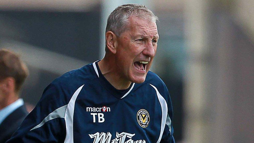 Newport County manager Terry Butcher