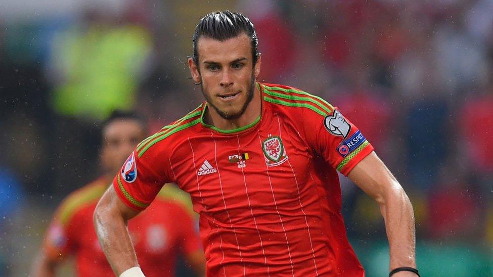 Gareth Bale in action for Wales