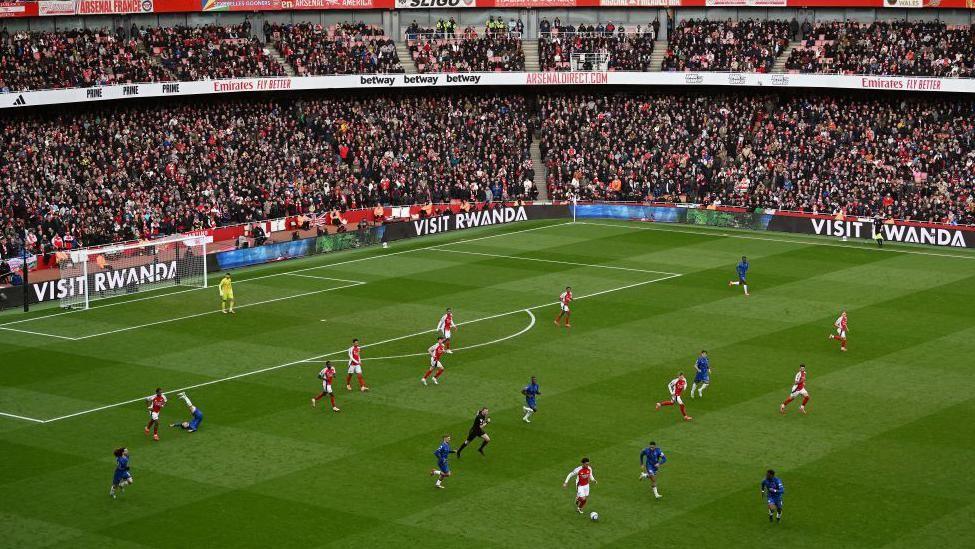 Arsenal yn erbyn Chelsea