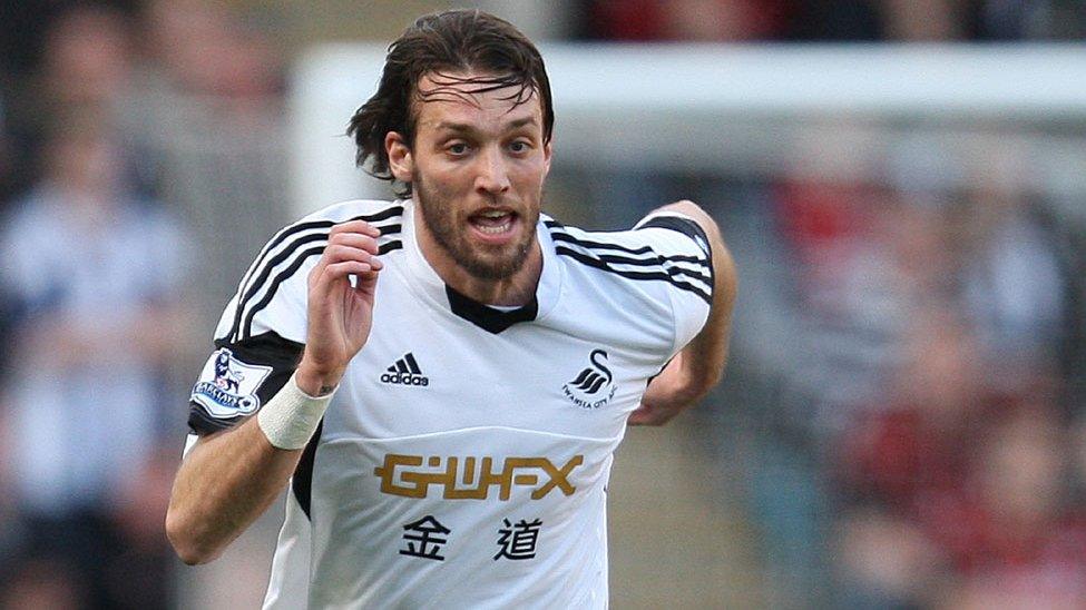 Michu in action for Swansea City