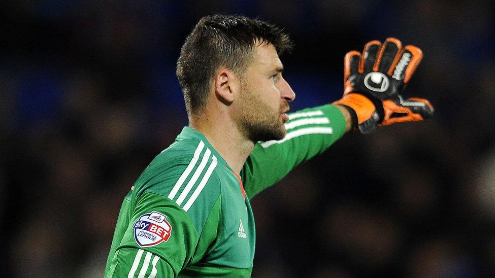 Cardiff City goalkeeper David Marshall