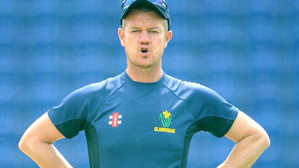 Glamorgan coach Toby Radford