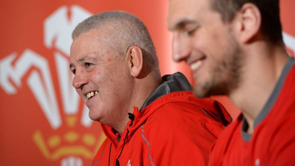 Warren Gatland and Sam Warburton