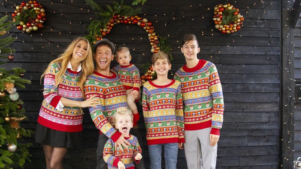 Stacey Solomon with her family